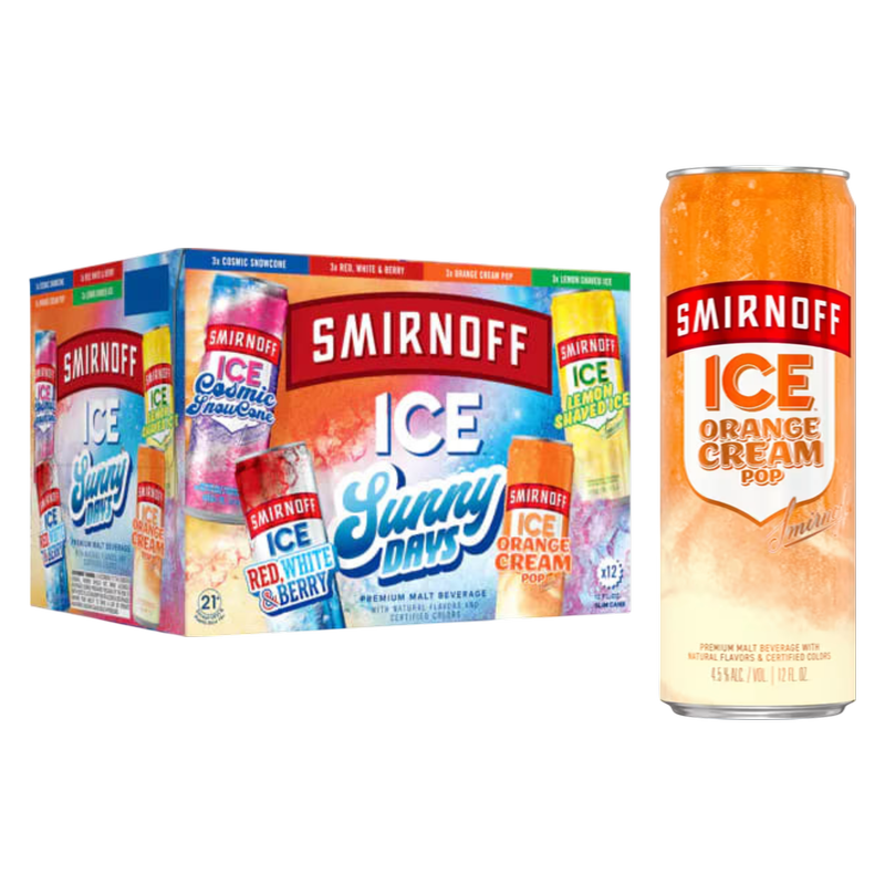 Smirnoff Ice Sunny Days Variety Pack 12pk 12oz Can