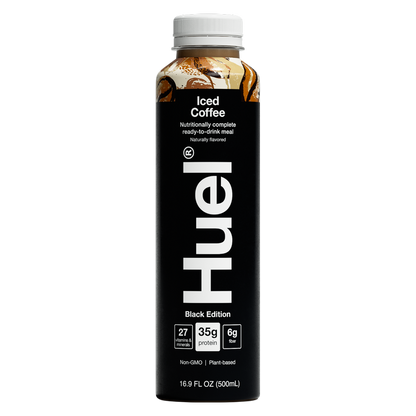 Huel Black Edition Iced Coffee Protein Ready-to-Drink Meal Replacement 16.9oz Btl