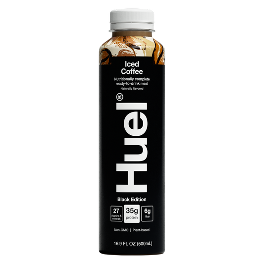Huel Black Edition Iced Coffee Protein Ready-to-Drink Meal Replacement 16.9oz Btl