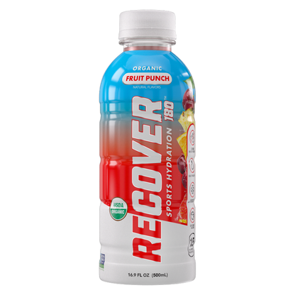 Recover 180 Organic Fruit Punch Sports Drink 16.9oz Btl