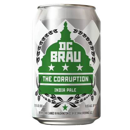 DC Brau The Corruption IPA 6pk 12oz Can 6.5% ABV