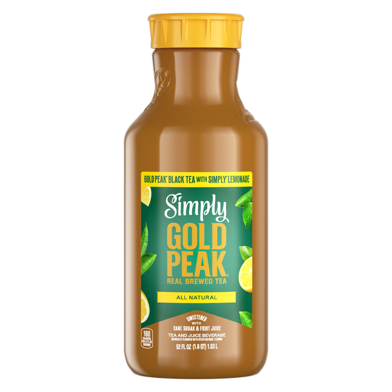 Simply Gold Peak + Lemonade 52oz Btl