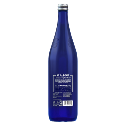 Saratoga Springs Still Spring Water 12pk 28oz Glass Bottle -XL Bundle