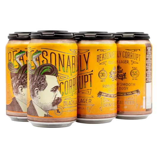 Great Raft Reasonably Corrupt Black Lager 6pk 12oz Can