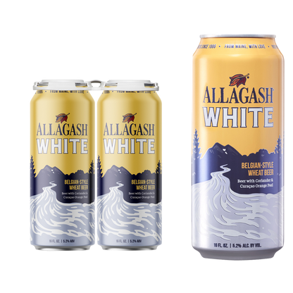 Allagash White Ale 4pk 16oz Can