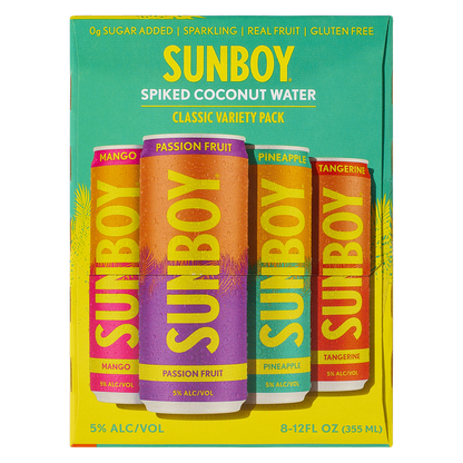 SUNBOY Classic Variety Pack 8pk 12oz Can
