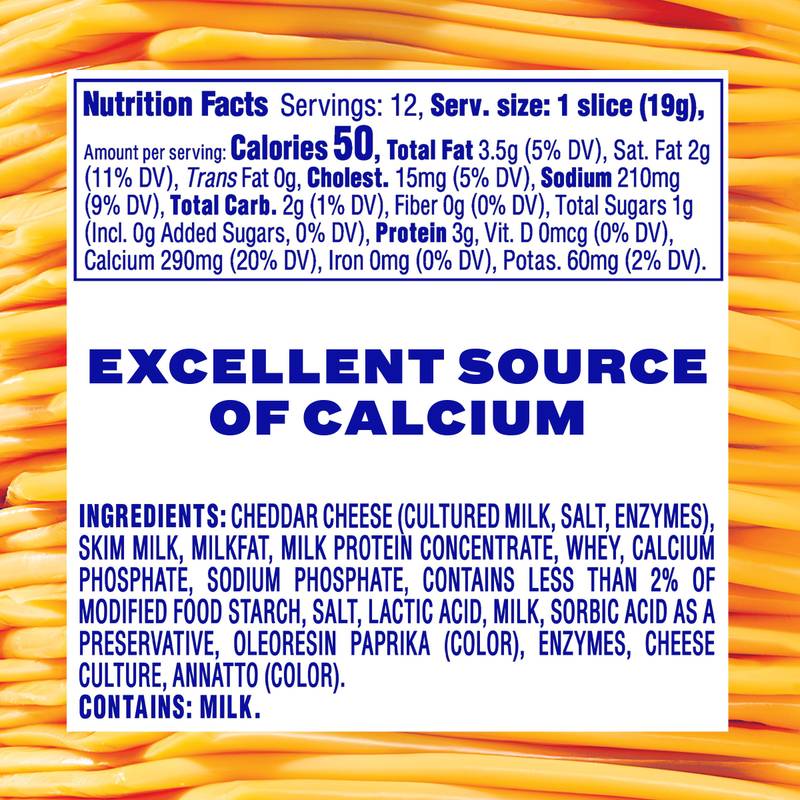 Kraft Singles American Cheese Slices - 12ct/8oz