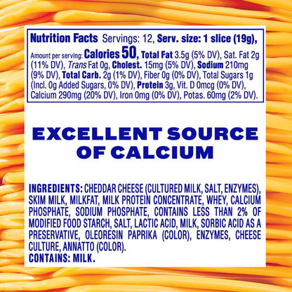 Kraft Singles American Cheese Slices - 12ct/8oz