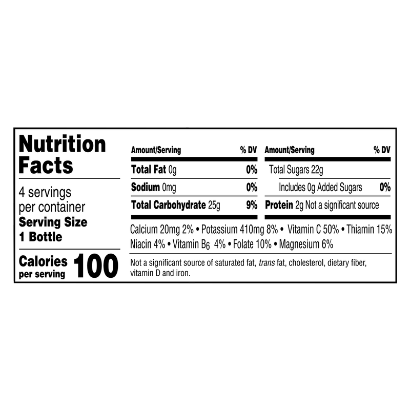 Simply Orange Juice 4pk 8oz 4pk Mini Bottles