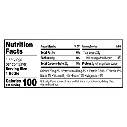 Simply Orange Juice 4pk 8oz 4pk Mini Bottles