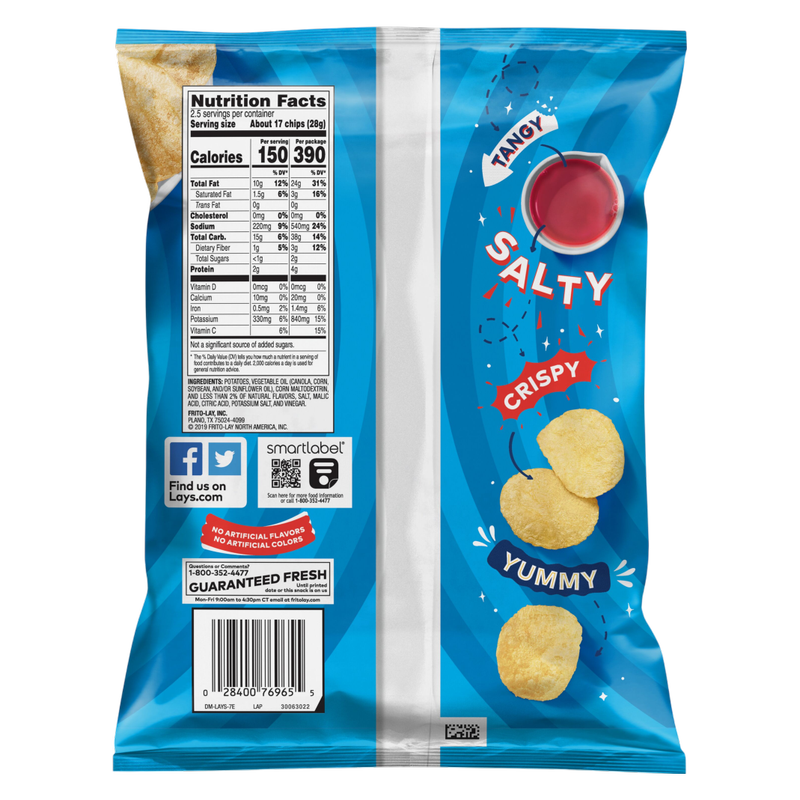 Lays Salt & Vinegar 2.5oz