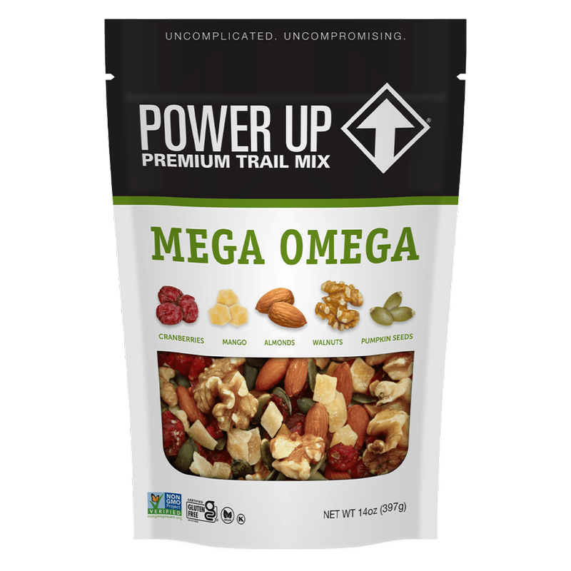 Power Up Mega Omega Trail Mix, 14 oz