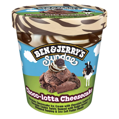 Ben & Jerry's Sundae Choco-lotta Cheesecake Pint