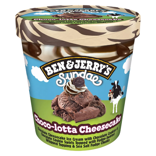 Ben & Jerry's Sundae Choco-lotta Cheesecake Pint