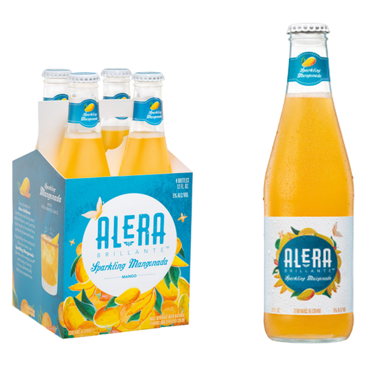 Alera Brillante Mangonada 4 Pack 12 oz Bottles