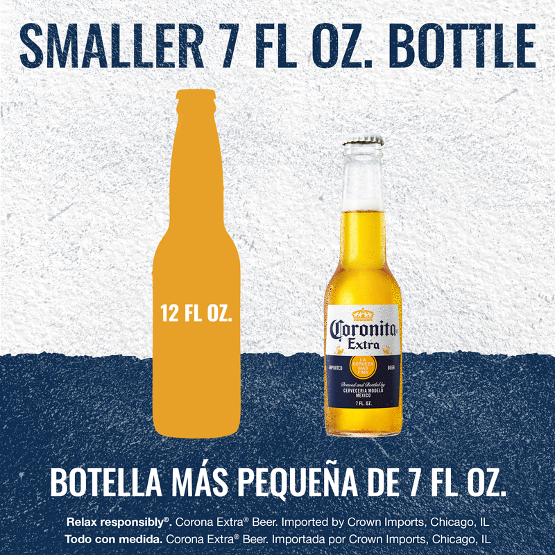 Coronita Extra 24pk 7oz Btl 4.6% ABV