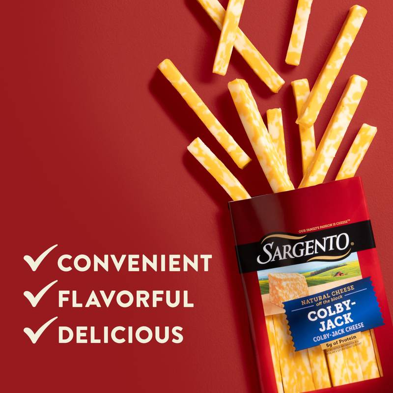 Sargento Colby-Jack Natural Cheese Snack Sticks - 12ct