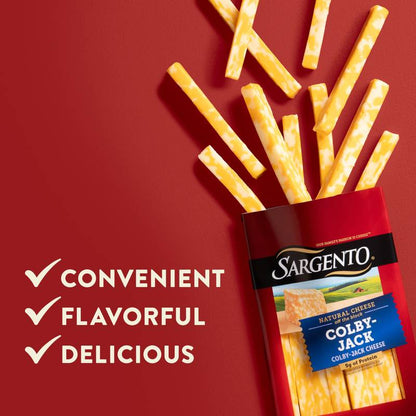 Sargento Colby-Jack Natural Cheese Snack Sticks - 12ct