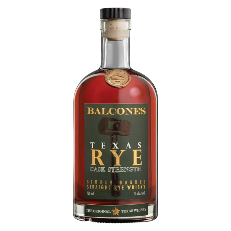 Balcones Single Barrel Rye Whiskey 750ml