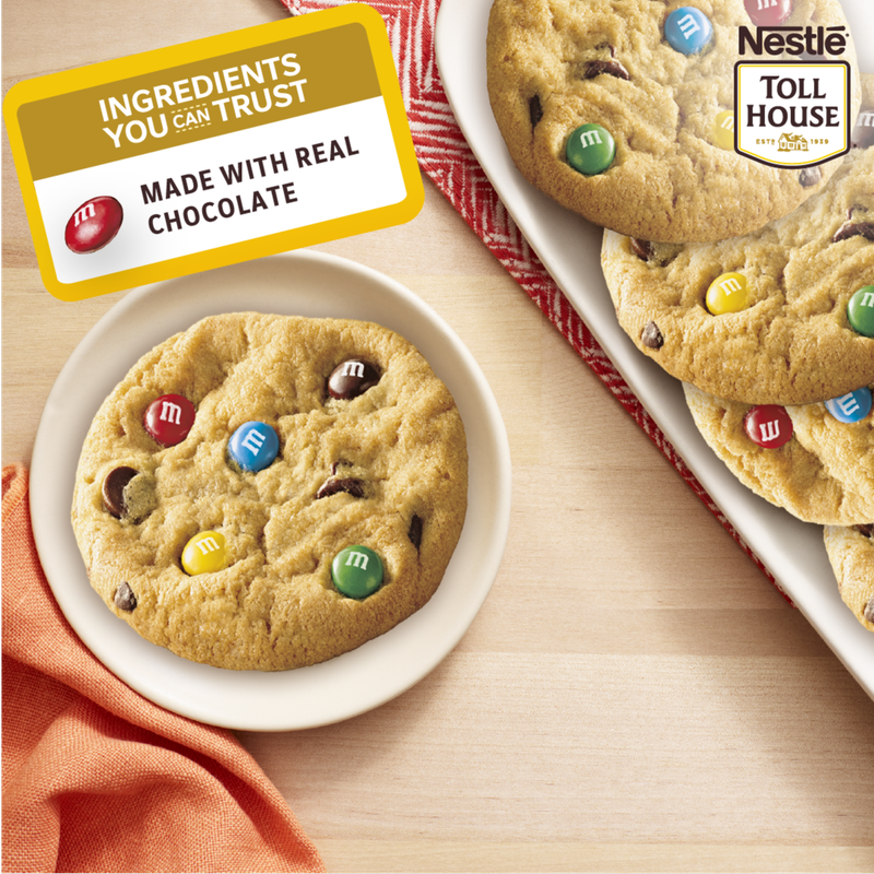 Nestle Toll House M&M's Minis Chocolate Chip Cookie Dough - 20ct/14oz