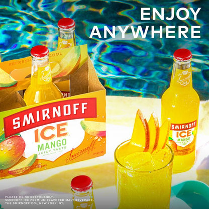Smirnoff Ice Mango 6pk 11.2oz Btl