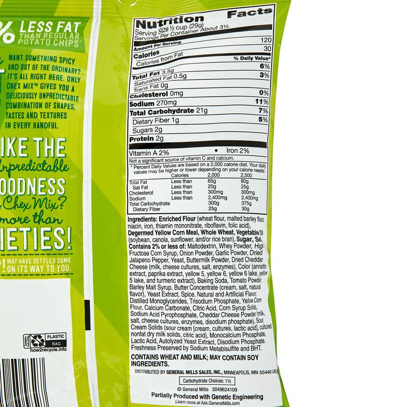 Chex Mix Jalapeno 3.75oz