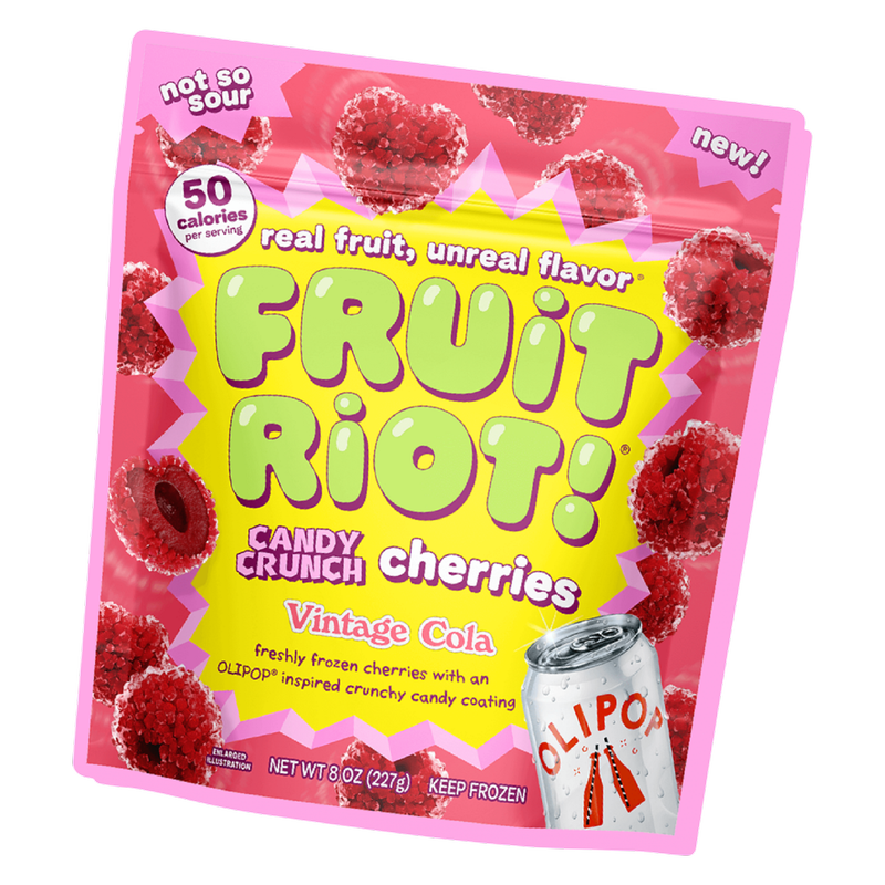 Fruit Riot x Olipop Frozen Candy Crunch Cherries