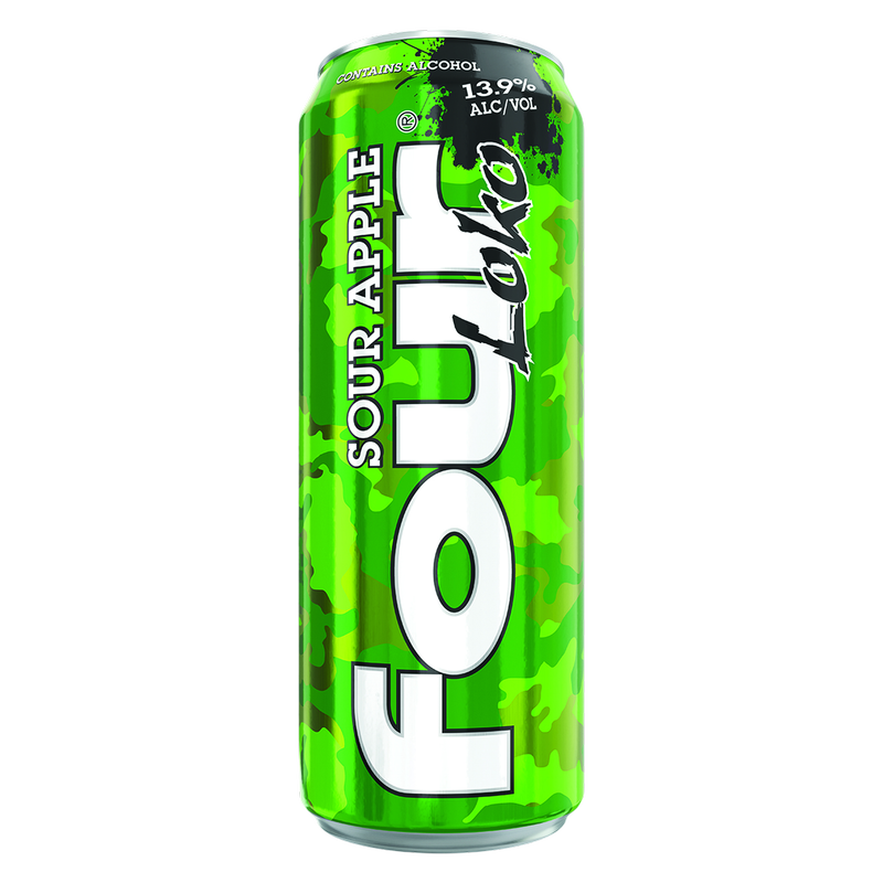 Four Loko Sour Apple Single 23.5oz Can 13.9% ABV