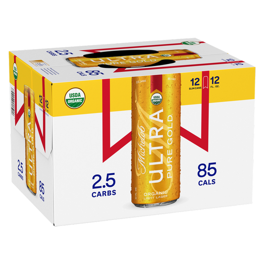 Michelob Ultra Pure Gold 12pk 12oz Can 3.8% ABV