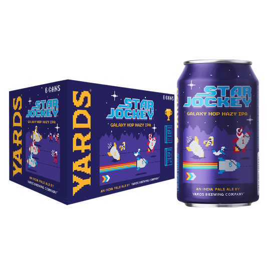 Yards Star Jockey Hazy IPA 6pk 12oz Can 7.2% IPA