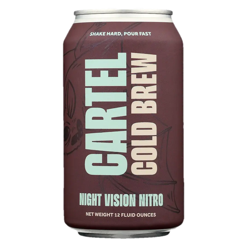 Cartel Night Vision Nitro Cold Brew 12oz Can