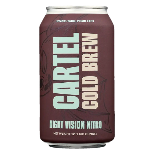 Cartel Night Vision Nitro Cold Brew 12oz Can