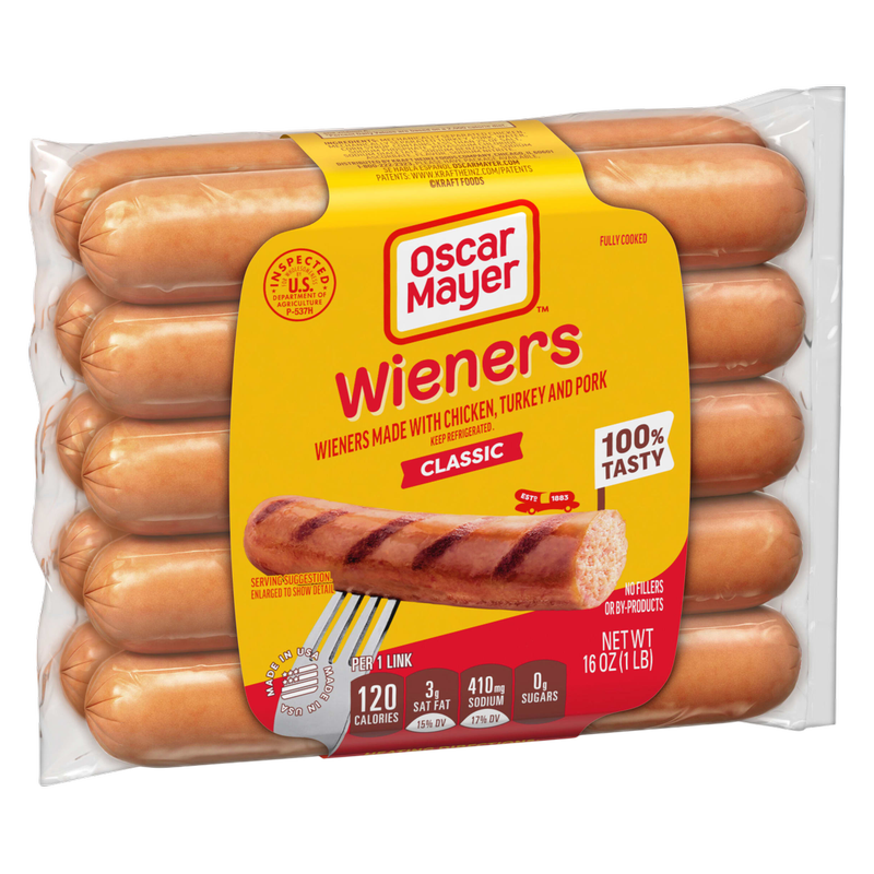 Oscar Mayer Classic Uncured Wieners - 10ct/16oz