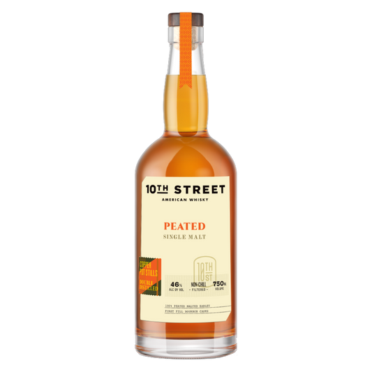 10th Street Peated Single Malt Whisky 750ml