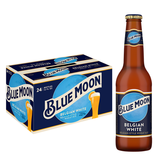 Blue Moon Belgian White Ale 24pk 12oz Btl