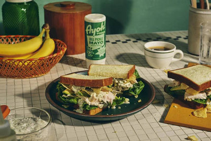 Ayoh! Dill Pickle Mayo Sando Sauce, 12oz. By Molly Baz