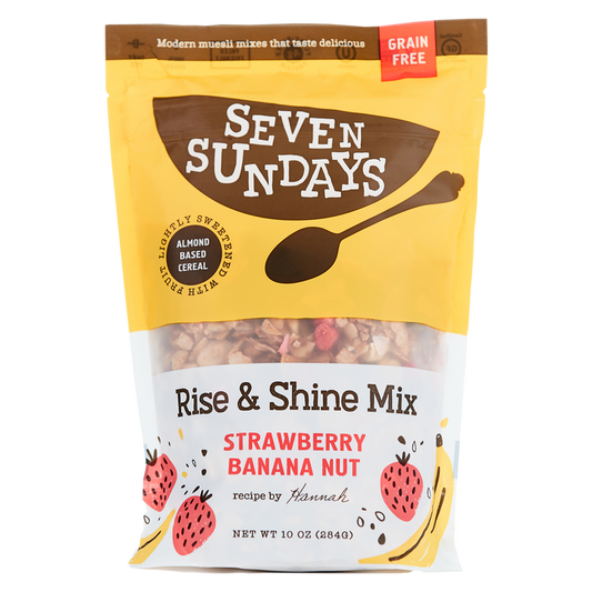 Seven Sundays Rise & Shine Strawberry Grain Free Muesli 10oz Bag