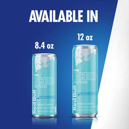 Red Bull Iced Vanilla Berry Energy Drink 4pk 12oz Can