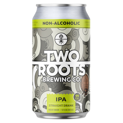 Two Roots Brewing Straight Drank IPA Non-Alcoholic 6pk 12oz Can