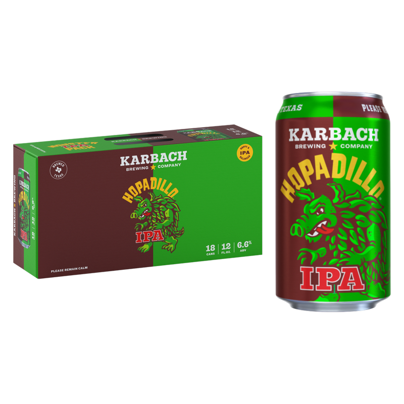 Karbach Hopadillo IPA 18pk 12oz Can 6.6% ABV