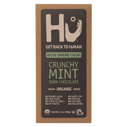 Hu Crunchy Mint Chocolate Bar 2.1oz
