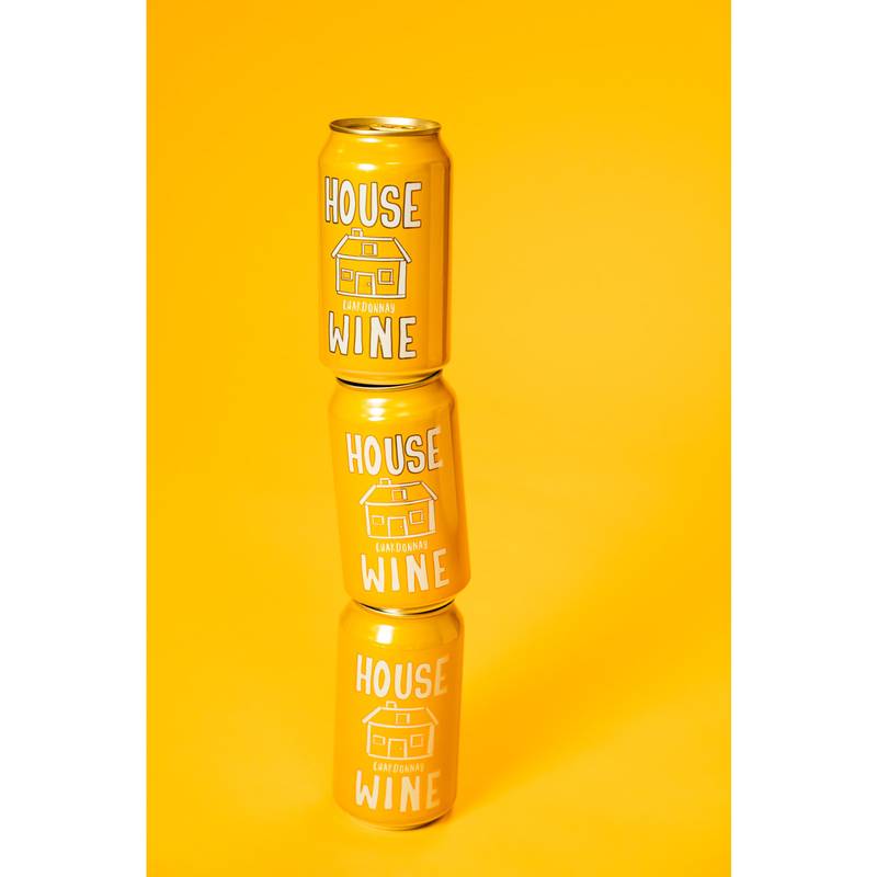 House Wine Chardonnay Can 375 ml