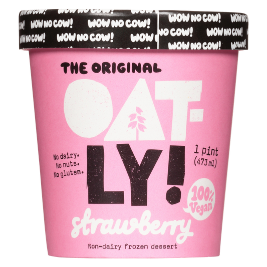 Oatly Non-Dairy Strawberry Ice Cream Pint