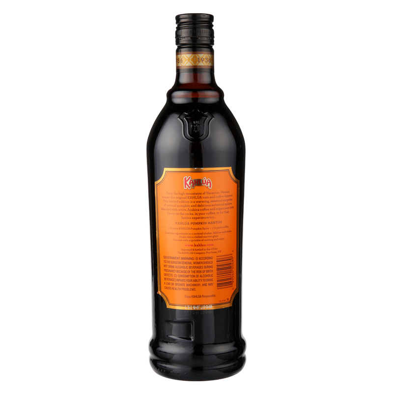 Kahlua Pumpkin Spiced Liqueur 750ml