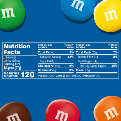M&M's Pretzel Milk Chocolate Candies Share Size 2.83oz