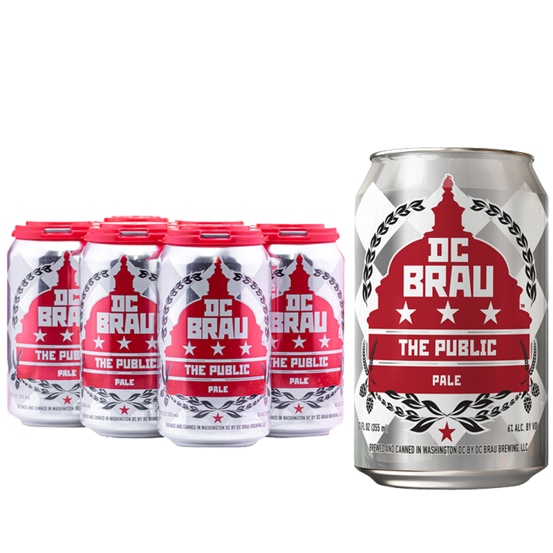 DC Brau The Public Pale Ale 6pk 12oz Can 6.0% ABV
