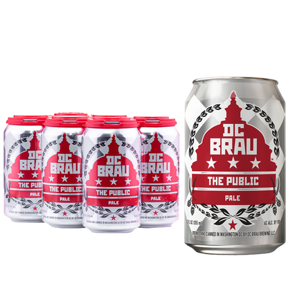 DC Brau The Public Pale Ale 6pk 12oz Can 6.0% ABV