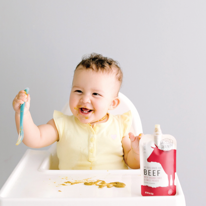 Serenity Kids Grass Fed Beef with Organic Kale and Sweet Potato Pouch