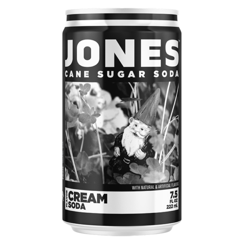 Jones Soda Cream 4pk 7.5oz Mini Can