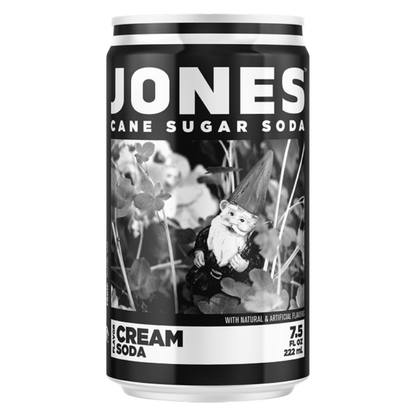 Jones Soda Cream 4pk 7.5oz Mini Can